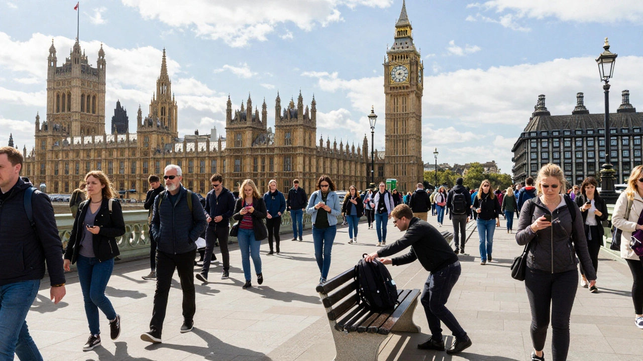 What is the most crime-ridden area in London?
