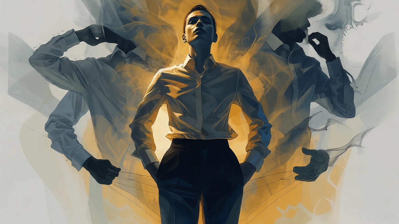 Conceptual art illustrating how good fit boosts confidence and eliminates discomfort.